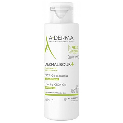 A-Derma Dermalibour Foaming Cica Gel - 100 Ml