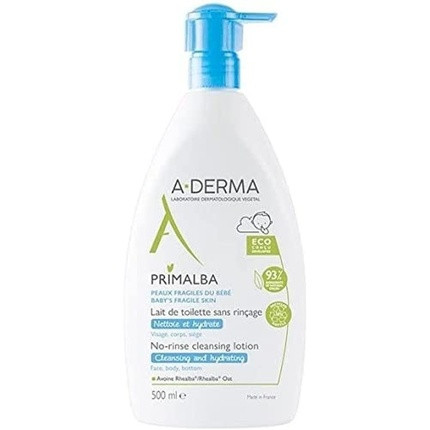 A-DERMA Primalba Gentle Cleansing Lotion Without Rinsing 500ml