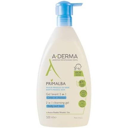 A-DERMA Primalba 2-in-1 Cleansing Gel 500ml