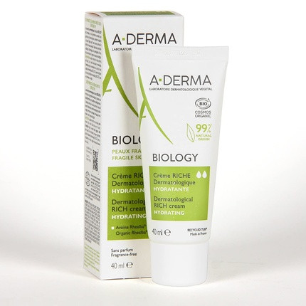 A-Derma BIOLOGY Rich Moisturizing Cream 40ml