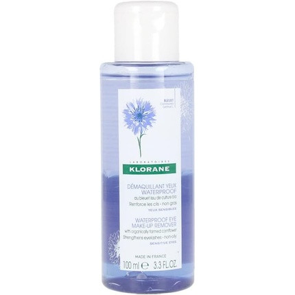 Klorane Waterproof Eye Makeup Remover with Cornflower 100ml