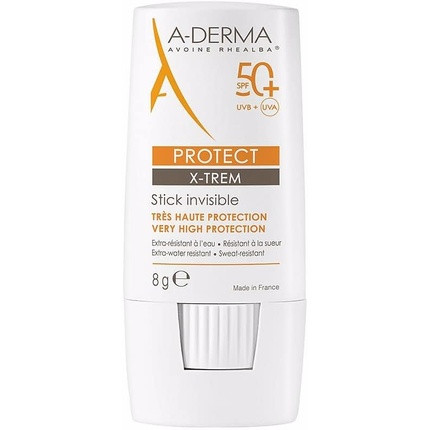 A-DERMA Protect X-Trem Invisible Stick SPF50+ 8g