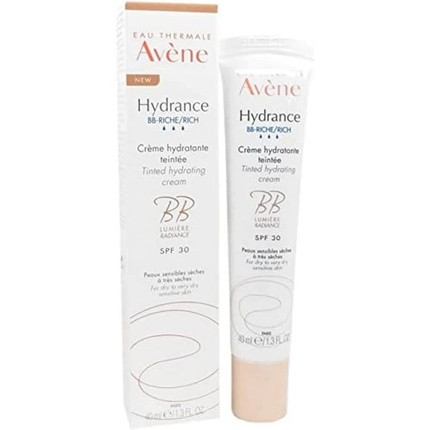 Avene Hydrance BB-Rich Tinted Hydrating Cream SPF 30 for Unisex 1.3oz