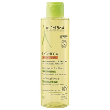 A-Derma Exomega Control Emollient Cleansing Oil Anti-Itch 200 Ml