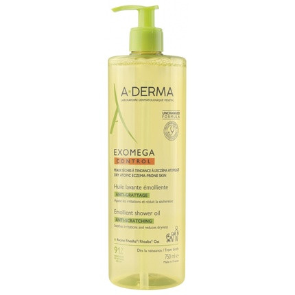 A-Derma Liquid Soap Emollient Cleansing Oil Anti-Itching 500 Ml