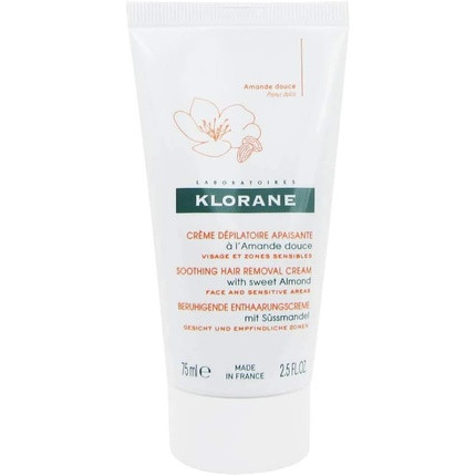 Klorane Soothing Hair Removal Cream with Sweet Almond 75ml