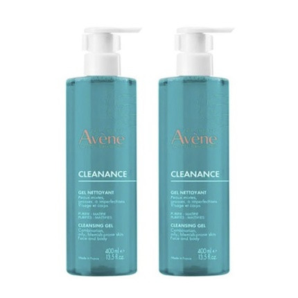 Avene Cleanance Duo Cleansing Gel - 2 X 400 Ml