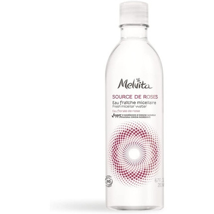 Melvita Source de Roses Micellar Fresh Water 200ml Bottle