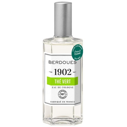 BERDOUES 1902 Green Tea Eau de Cologne Floral Citrus Scent Spray Fragrance for Men and Women 4.2 fl.oz.