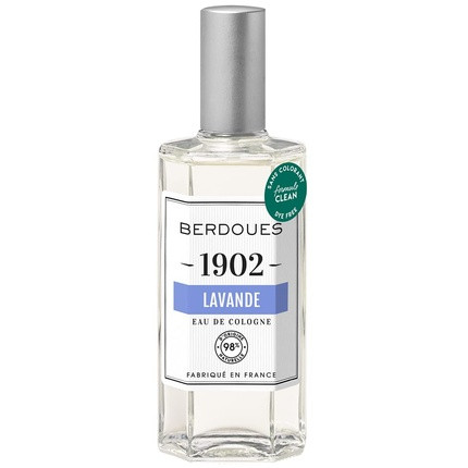 Berdoues 1902 Lavender Eau de Cologne Fresh Floral Long Lasting Scent Made in France Spray Fragrance for Men Women with Lavender Rose Musk Luxury Unisex Perfume with Premium Quality 4.20 Fl Oz