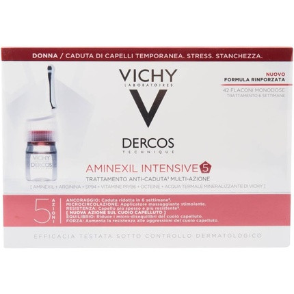 Vichy Dercos Aminexil Clinical Intensive Anti-Dandruff Treatment for Women 42 Single-Dose