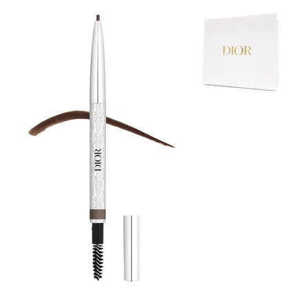 Dior Diorshow Brow Styler Eyebrow Pencil Waterproof with Ultrafine Retractable Tip 0.003 Ounce 03 Brown