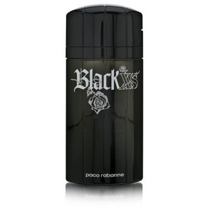 Black XS for Men by Paco Rabanne Eau De Toilette Spray 3.4oz Tester Cinnamon Lemon