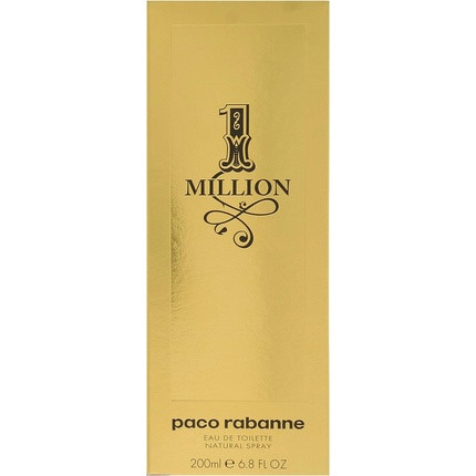 1 Million by Paco Rabanne Eau De Toilette For Men 200ml Fresh