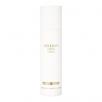 Paco Rabanne Million Gold For Her Deodorant Spray 150 Milliliters