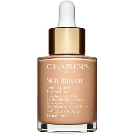 Clarins Skin Illusion Natural Hydrating Foundation Spf15 108.5 Cashew 30ml