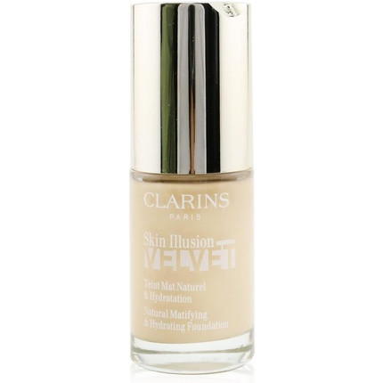 Clarins Skin Illusion Velvet Natural Matifying & Hydrating Foundation # 107C Beige 30ml