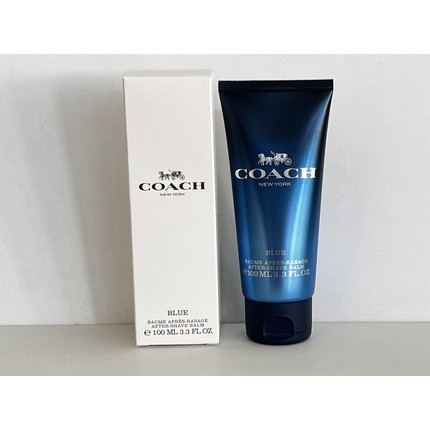 Coach Blue After Shave Balm 3.3 floz 100ml Authentic Men's Scented - New in Box