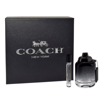 Coach Man Eau De Toilette Set - 60ml And Travel Spray 75ml