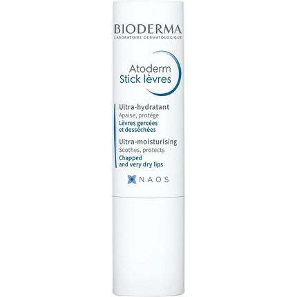 Bioderma Atoderm Lip Stick Deeply Hydrating Moisturising Ultra Nourishing Lip Balm with Niacinamide 4g