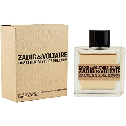 Zadig & Voltaire This Is Her! Vibes Of Freedom Eau De Parfum Natural Spray For Her 50ml