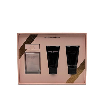 Cofanetto Narciso Rodrigue For Her Gift Set Eau De Parfum 50ml + Body Lotion 50ml + Shower Gel 50ml