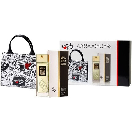 Alyssa Ashley Women's Gift Set with Bag and Eau de Parfum Spray 100ml