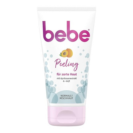 Bebe Facial Cleansing Gentle Exfoliating with Apricot Extract for Normal and Combination Skin 150ml