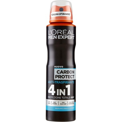 L'ORÉAL Paris Men Expert Carbon Protect Deodorant Anti-Breathable Spray 150ml