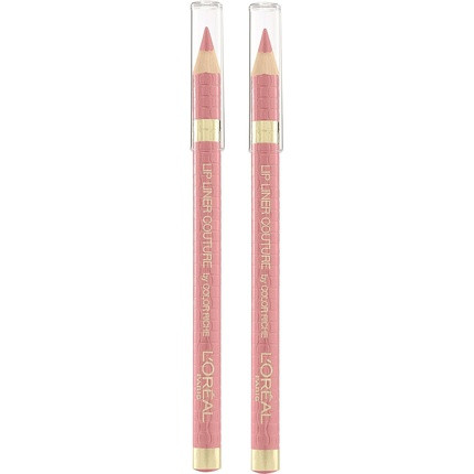 L'oreal Paris Makeup Color Riche Lipliner Couture 303 Rose Tendre 2 Count