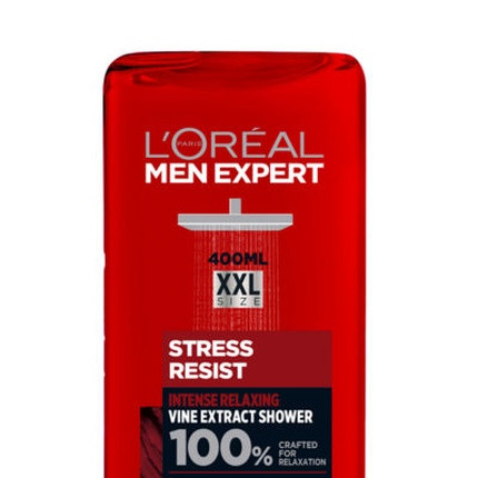 L'Oreal Paris Men Expert Stress Resist Shower Gel - 400 Ml