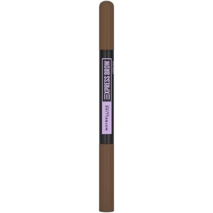 Maybelline New York Express Brow Duo Eyebrow Filling Natural Looking 2-In-1 Pencil Pen + Filling Powder Brunette 1 Count