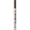 Maybelline New York Build A Brow 2 in 1 Brow Pen and Sealing Gel Real-looking Fuller Brows Waterproof Sweat and Smudge-resistant 24H Wear Vegan Formula Shade 262 Black Brown