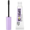 Maybelline New York Superlock Brow Glue Transparent Brow Fixing Gel with Sculpting Brush Extreme 24H Hold No Shedding Non-Sticky Finish