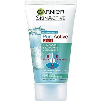 Garnier Active 3 In 1 Cleansing Gel 150ml