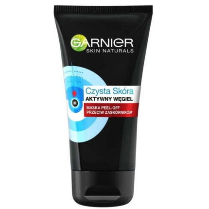 Garnier Pure Skin Activated Charcoal peel-off mask Against Blackheads 50ml