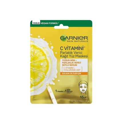 Garnier Vitamin C Radiance Boosting Sheet Face Mask 28g