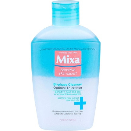 Mixa Optimal Tolerance Bi-Phase Cleanser 125ml Eye Makeup Remover