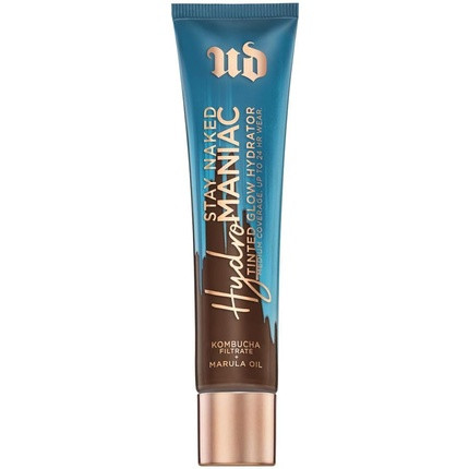 Urban Decay Stay Naked Hydromaniac Tinted Glow Foundation Buildable Medium Coverage Vegan Formula Shade 90 35ml