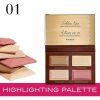 Bourjois 4 In 1 Eyeshadow Palette 02 Rue De Café Chocolat Nude