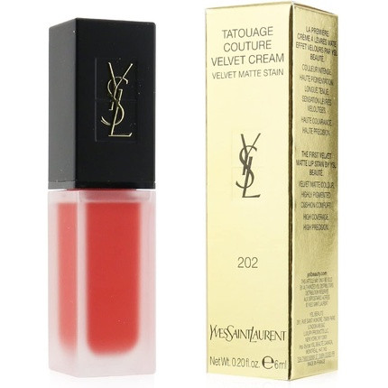 Yves Saint Laurent Tattoo Couture Velvet Cream Lipstick 202 6ml