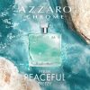 Azzaro Chrome Azure Eau de Toilette Aquatic & Fresh Men's Cologne 3.3 Fl Oz