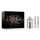 Azzaro Wanted Intense Men's Cologne Gift Set 3-Piece Holiday Set Full Size + Travel Size Fragrances Woody Aromatic Spicy Fragrance Lasting Wear Luxury Perfumes