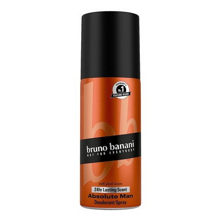 Bruno Banani Fragrance Absolute Man Deodorant Body Spray with Oriental-Spicy Scent 150ml