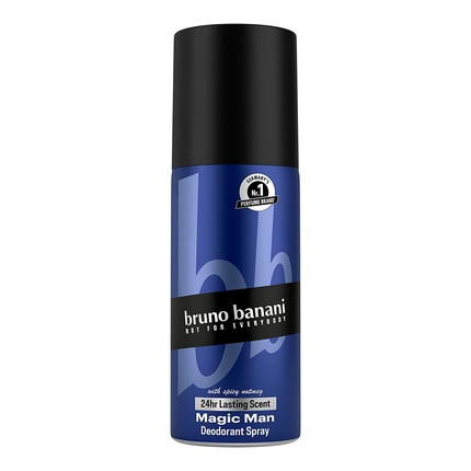 Bruno Banani Fragrance Magic Man Deodorant Body Spray with Woody-Fresh Men's Fragrance 150ml