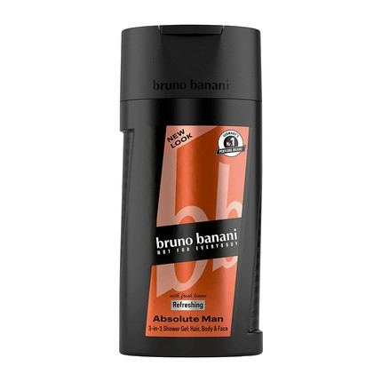 Bruno Banani Fragrance Absolute Man 3-in-1 Shower Gel for Body, Hair and Face 250ml