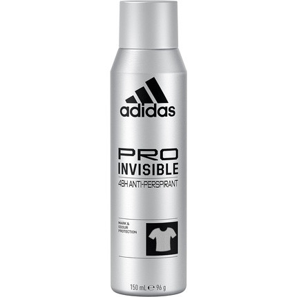 Adidas PRO Invisible Deodorant Spray 48H Antiperspirant 150ml