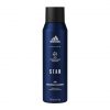 Adidas UEFA Star Edition Deo Body Spray Deodorant Spray for Men Vegan Formula 150ml