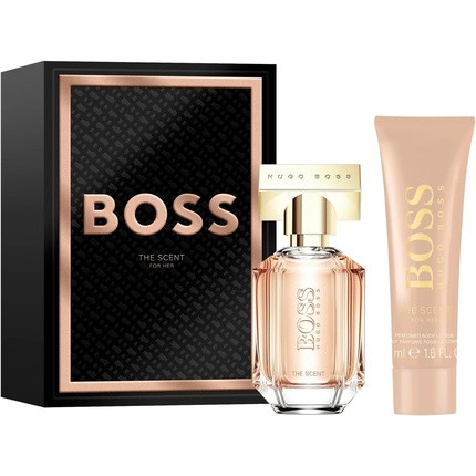 BOSS Women's BOSS The Scent For Her Festive Gift Set 30ml Eau de Parfum 50ml Body Lotion