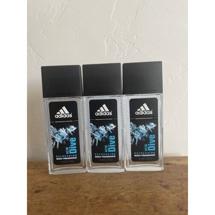 Adidas Men's Ice Dive Deodorant Body Spray 75ml Fragrances